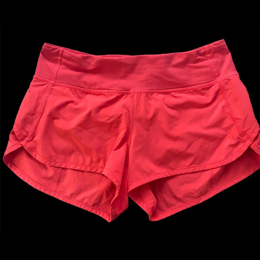 Lululemon Red/Orange Shorts